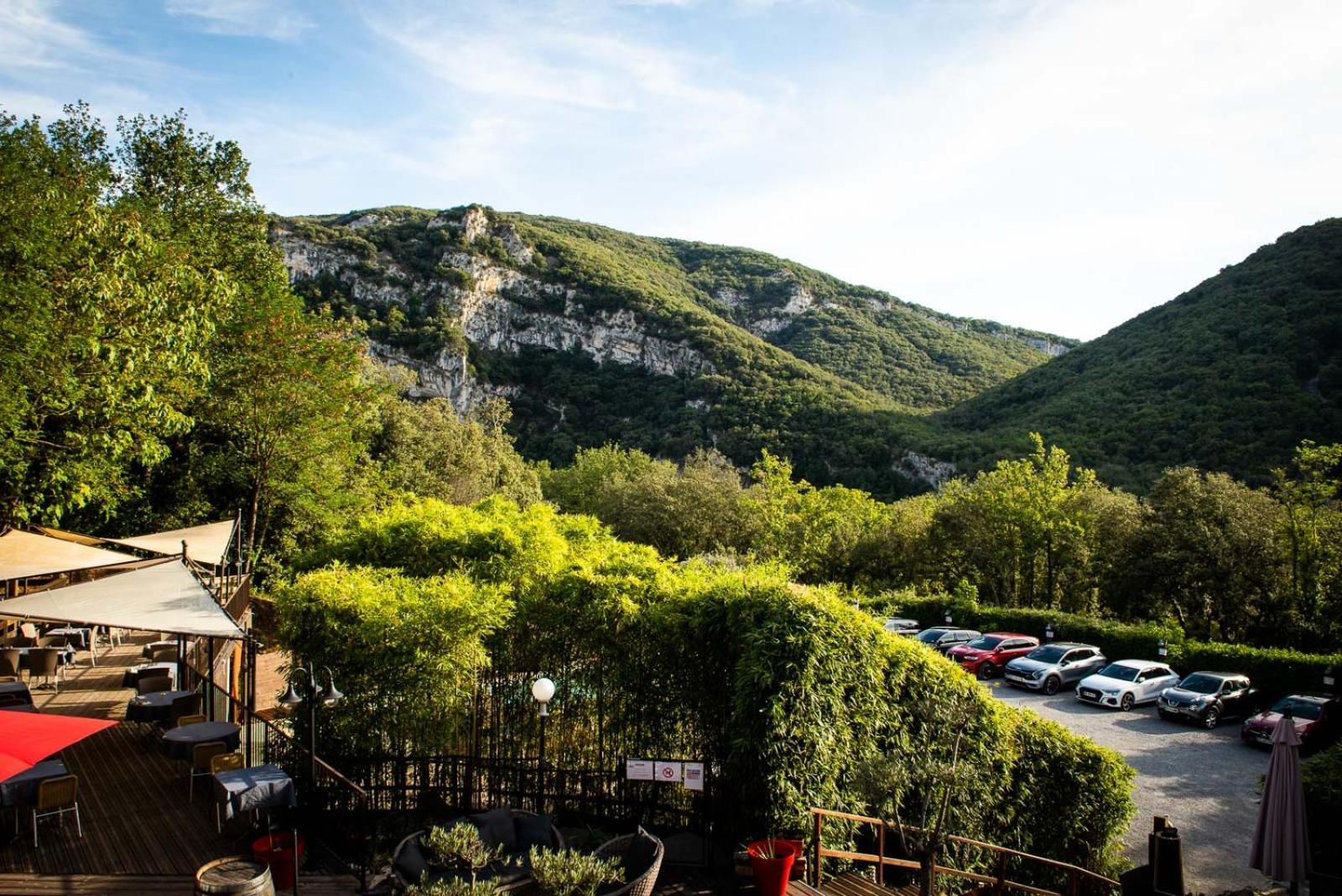 Le Belvedere Vallon-Pont-dʼArc Exteriör bild